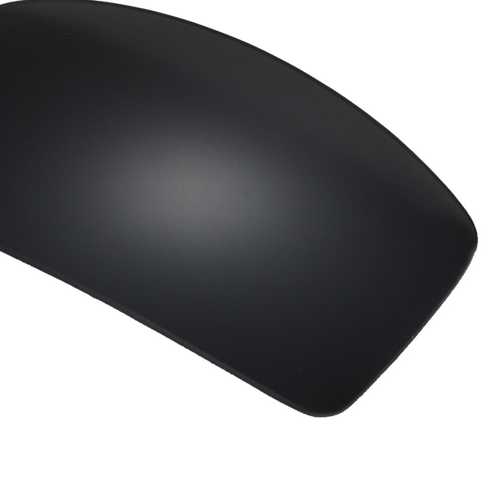 Walleva Mr.Shield Polarized Black Replacement Lenses for Oakley Flak Jacket XLJ