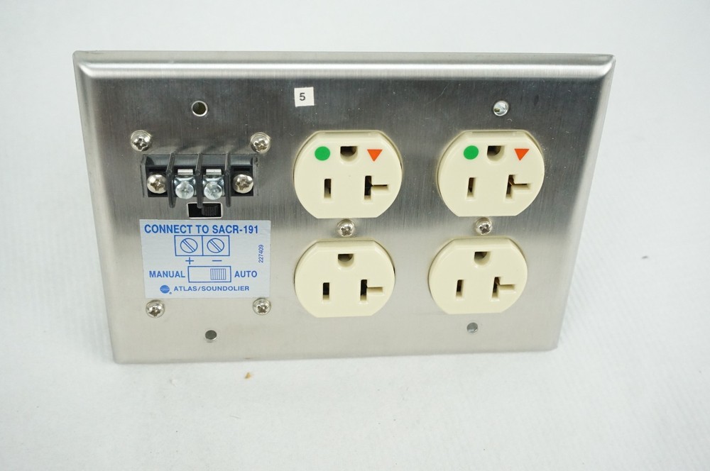 Atlas Sound SACS-1F SE Outlets for Sequence Control System