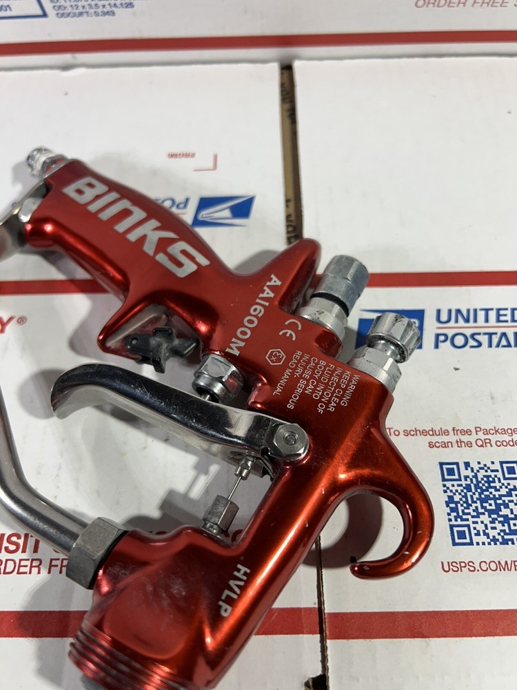 2 Binks AA1600M Air Assisted Spray Gun