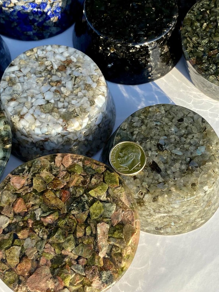 M - P Crystal Orgone Tower Busters Metal Core