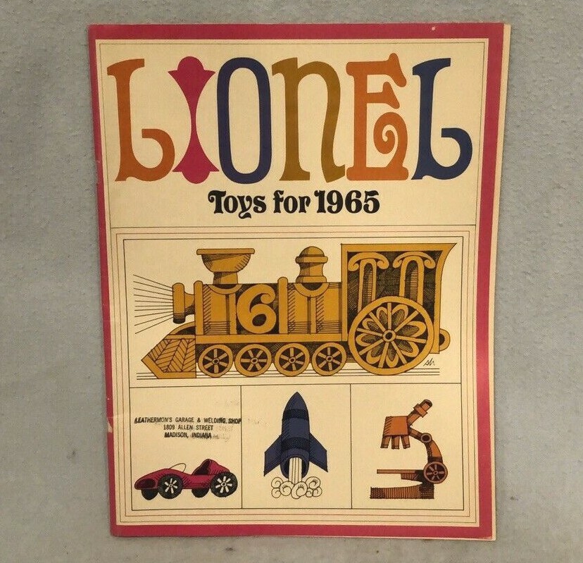 Lionel 1964, Two Different 1965 and 1966 Consumer Catalogs