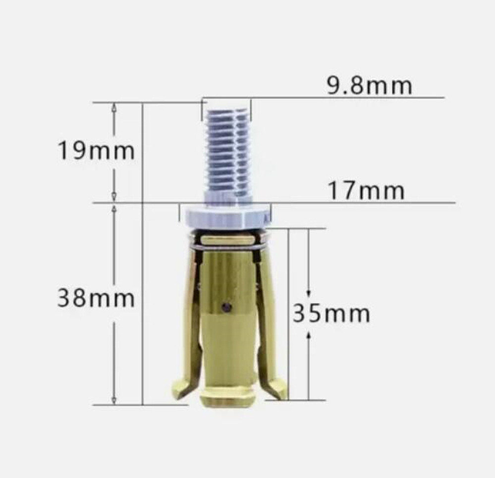 BT30 4 Petal Clamp Pull Claw Tools CNC Spindle 45 Degree Outer Screw Pull Parts