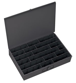 Durham, 099-95, Adjustable Compartment Large Horizontal Box
