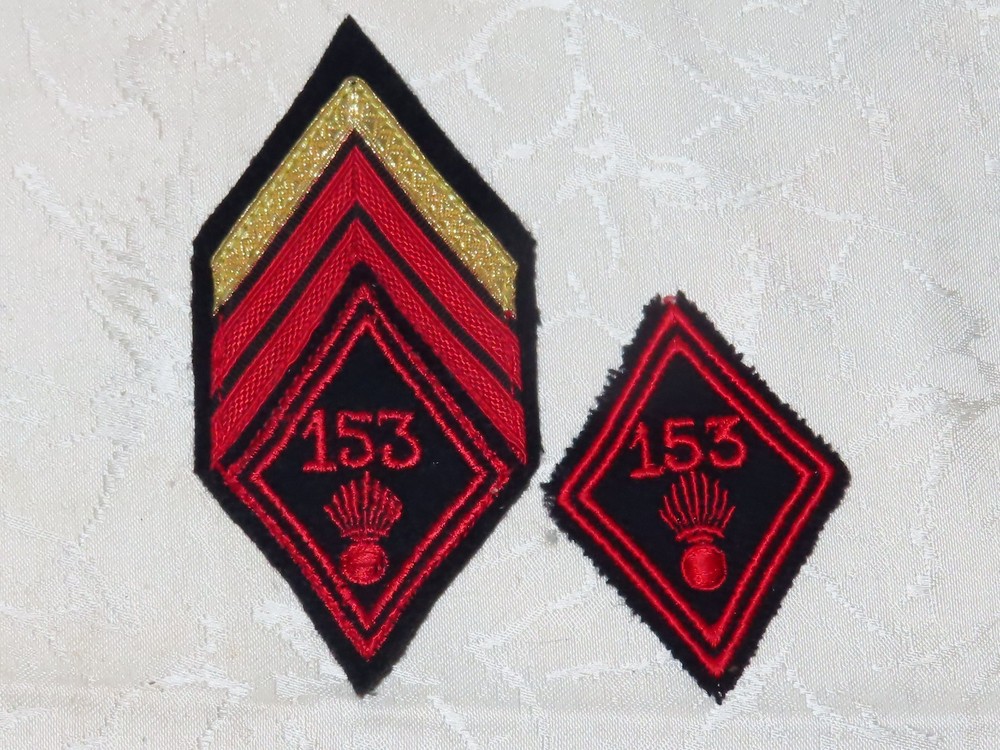2 Piece French Army Sleeve Badges!