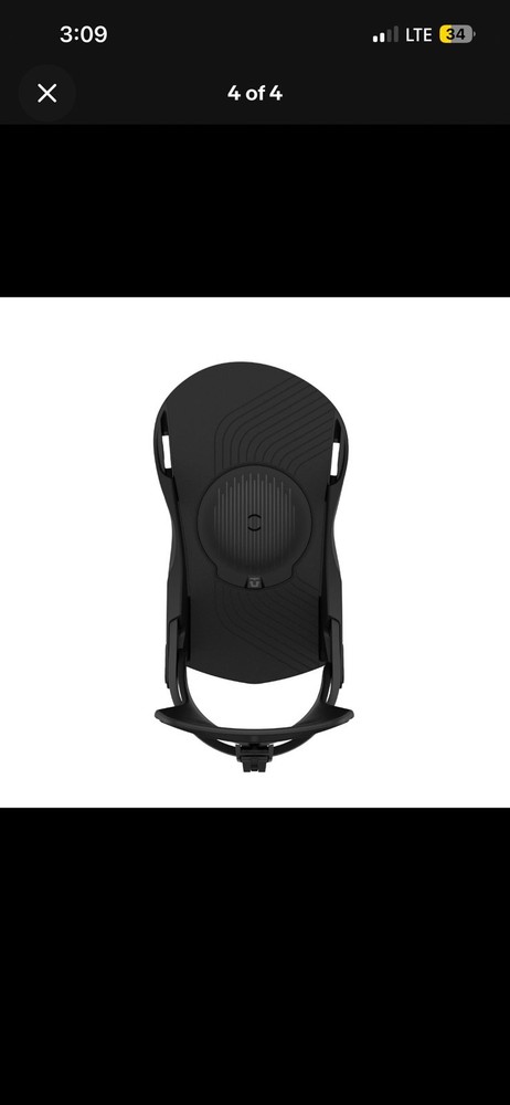 Union Flite Pro - 2023 Men's Snowboard Bindings - mediums Black