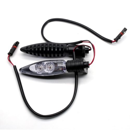 Motorcycle Turn Signal Lights, 2009-2016 Front LED Indicators Blinker Light
