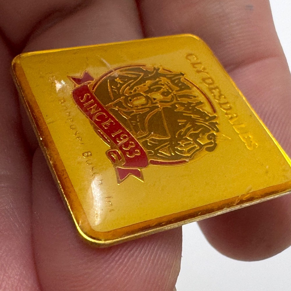 1987 Budweiser Clydesdales Anheuser Busch Lapel Pin