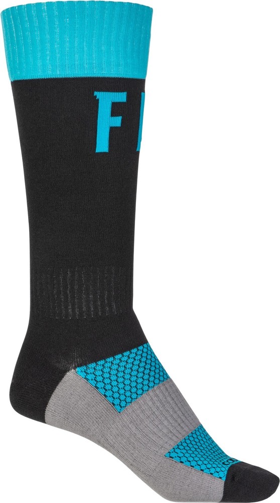 Fly Racing MX Pro Socks Blue/Black