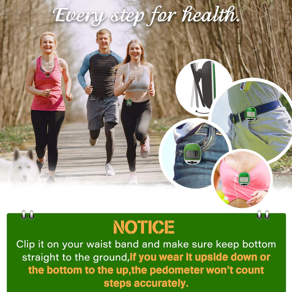 Outdoor Multi-Function Portable Sport Pedometer Step/Distance/Calories/Counter