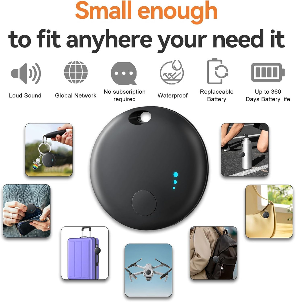2026 Air Tracker Tags for Android or iOS,Dual System Both iOS and Android Tracke