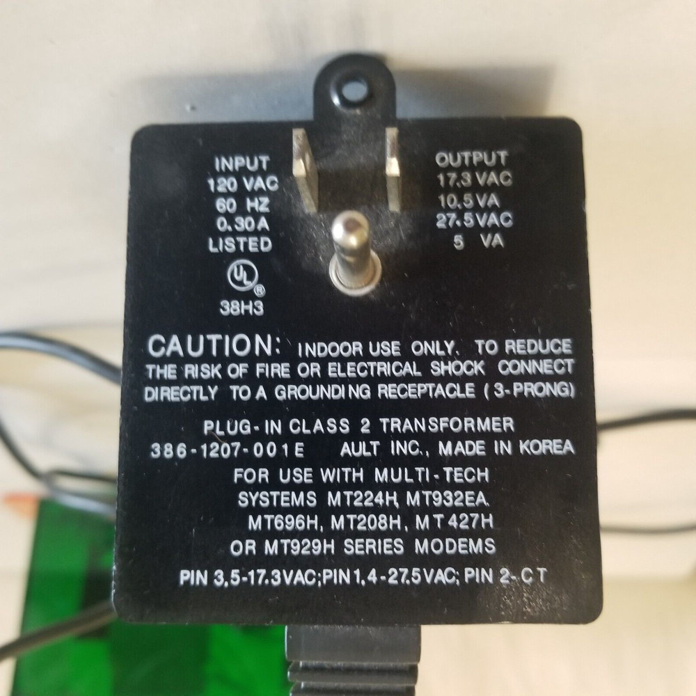 Multi Tech Train Transformer / Custom Made / Green Plexiglass