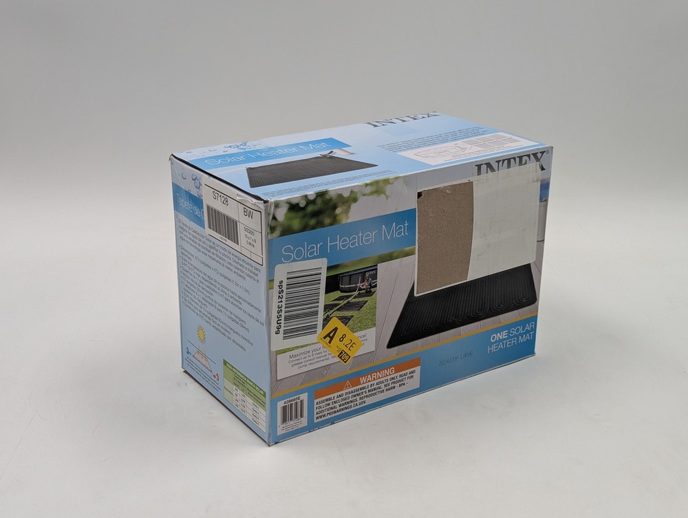 Intex Solar Heating Pad and Jack's Magic Water Surface Cleaner for Pool
