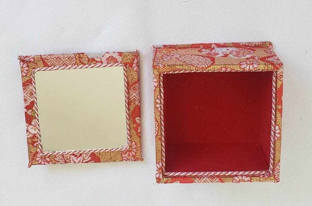 Set of 5 Small Decorative Cardboard Gift Boxes w/Lids, Various Sizes
