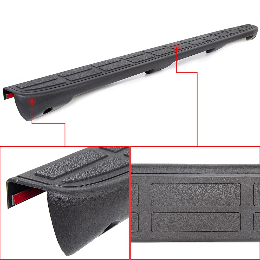 Tailgate Spoiler Cap Molding Top Protector Fit For 99-07 Silverado Sierra