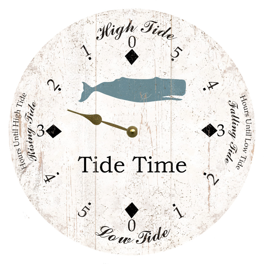 Tide Clock- Whale Tide Clock