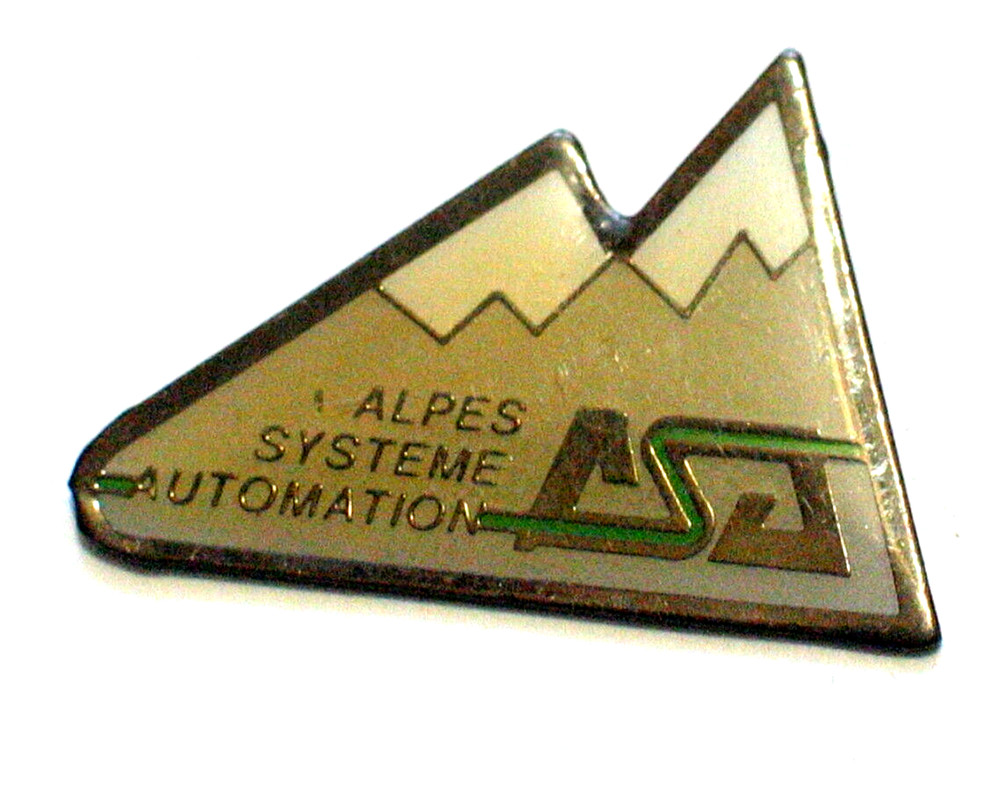 Alpes Systeme Automation Snow Machine Maker for Skiing Ski Pin, Lapel Pin