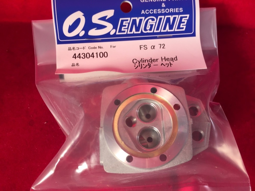 OS FS 72 ALPHA 4 STROKE HEAD ASSY LESS VALVES NIP