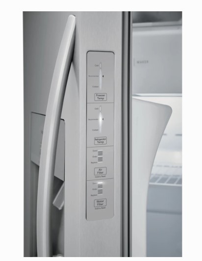 Frigidaire 36" Freestanding Side by Side Refrigerator - FRSS2623AS
