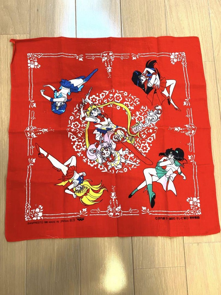 Retro Sailor Moon Handkerchief Bandana