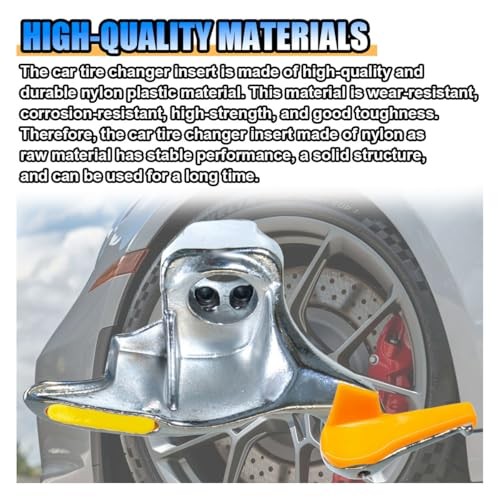 12PCS Car Tire Changer Plastic Insert, Wheel Side Protector Front & Rear