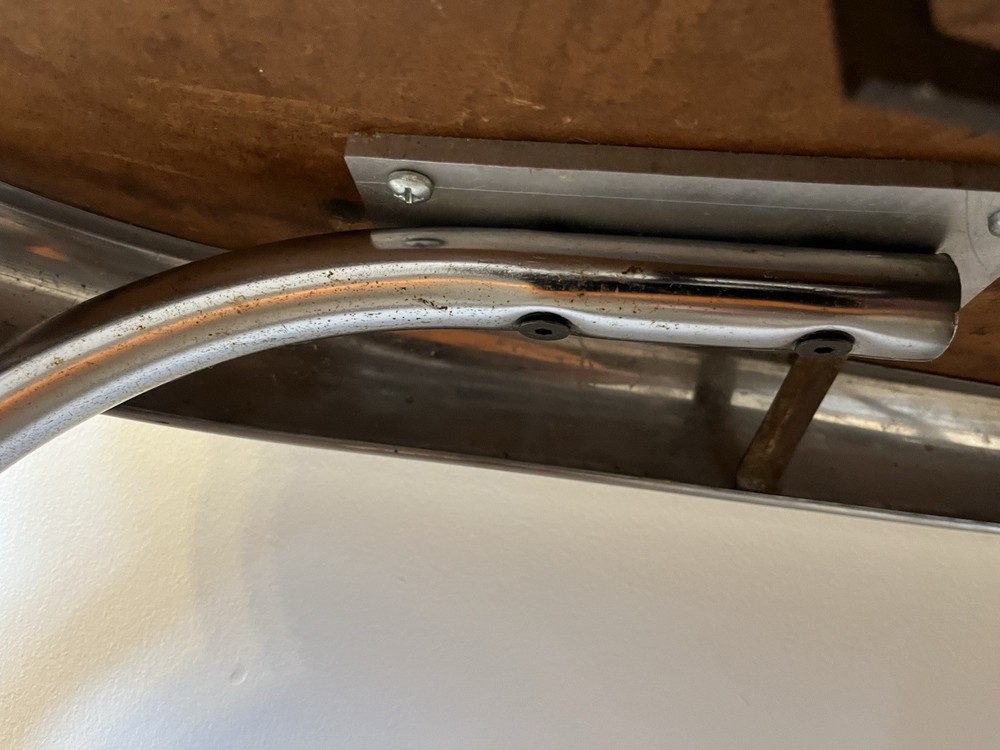 Vintage Yellow Formica Kitchen Table