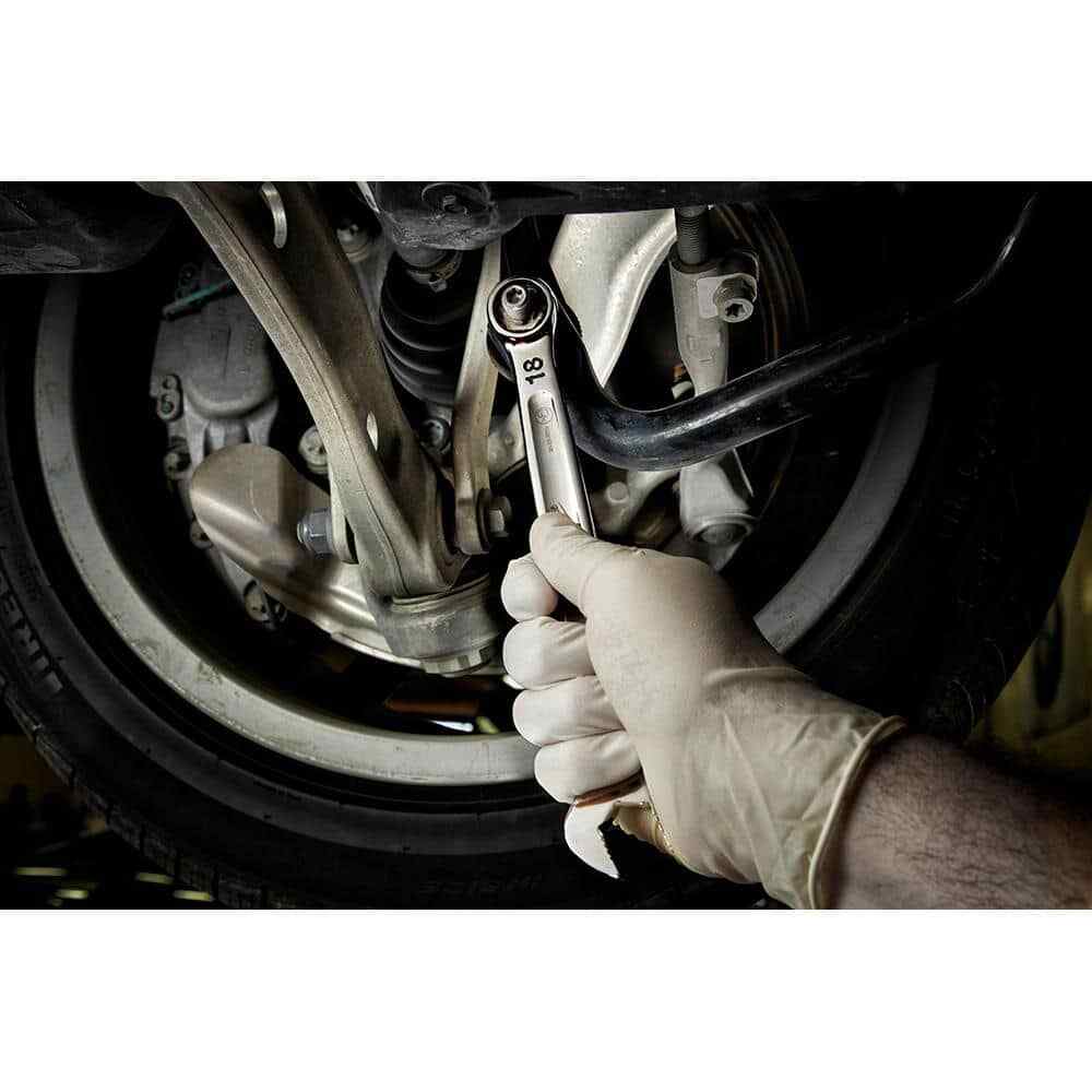 Combination SAE Wrench Mechanics Tool Set (15-Piece)