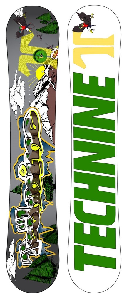 Technine Cloutier Pro Team Stick Snowboard 157 cm Grey