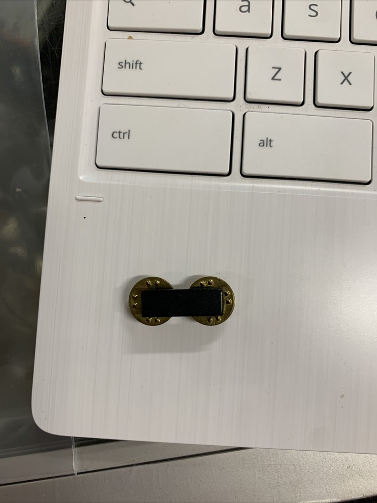 USMC Second Lieutenant Black Field Pin