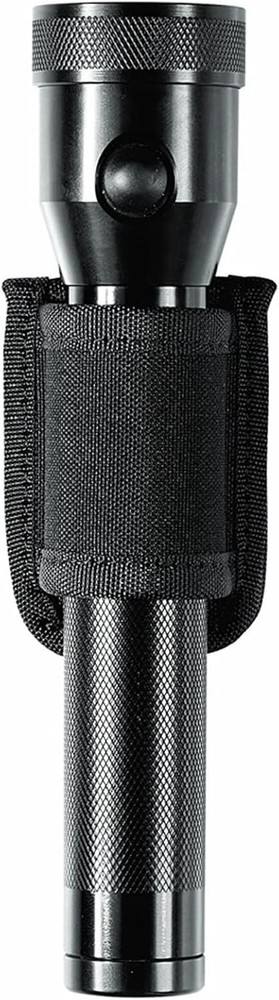 2Pcs Torch Pouch Flashlight Holder Open Top Organizer for Backpacking Gear