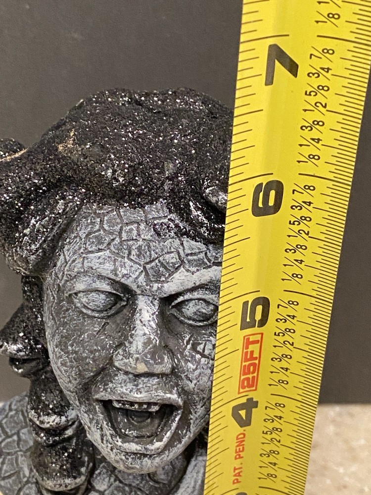 Halloween Medusa Bust Haunted Statue