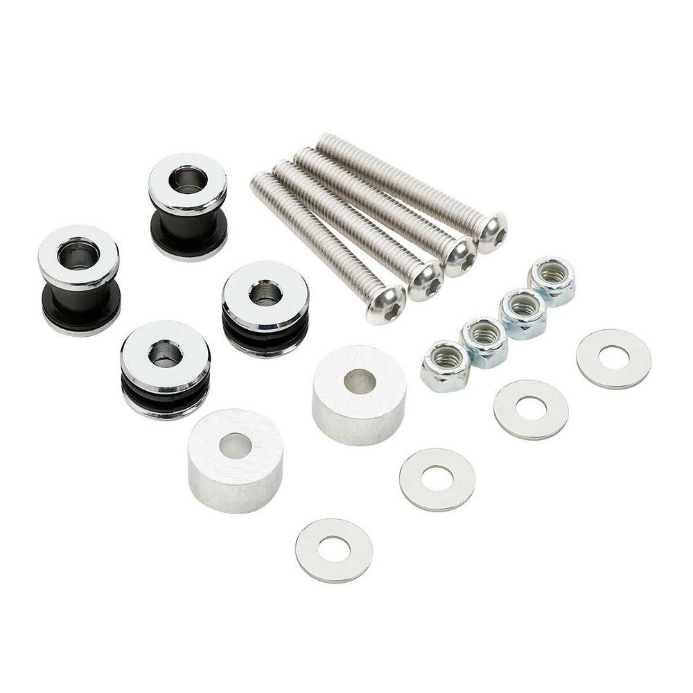 Screw Mount Kit Removable Docking Hardware Set For Harley Sissy Bar Rack