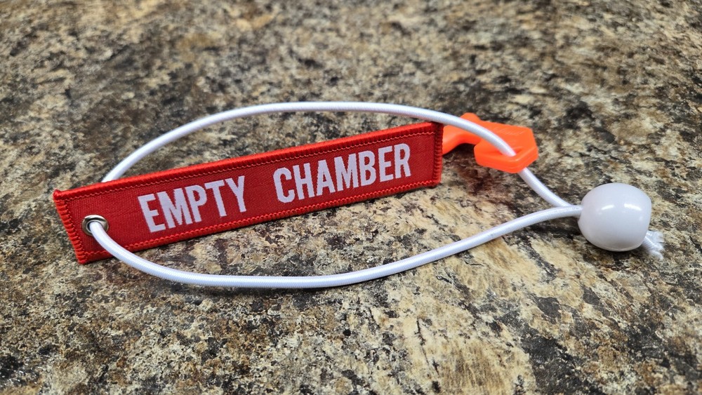 Chamber Flag, Empty chamber flag, Bolt bungee strap