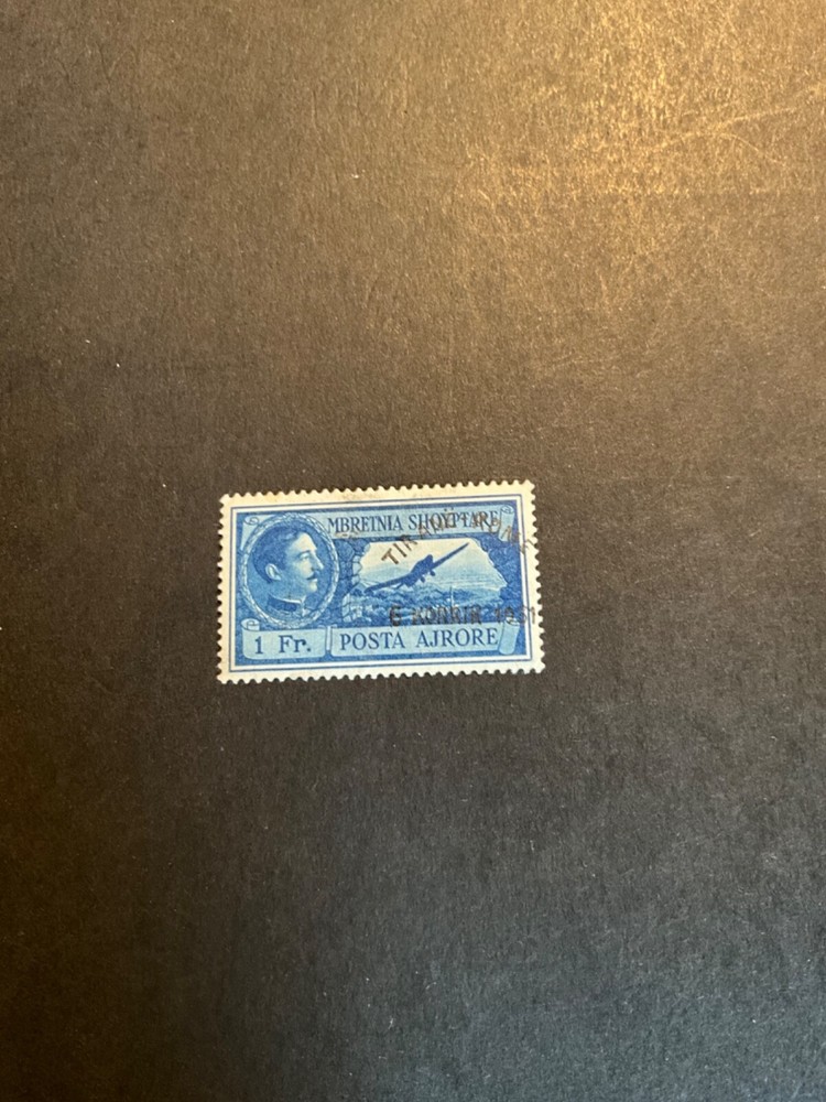 Stamps Albania Scott #C40 hinged