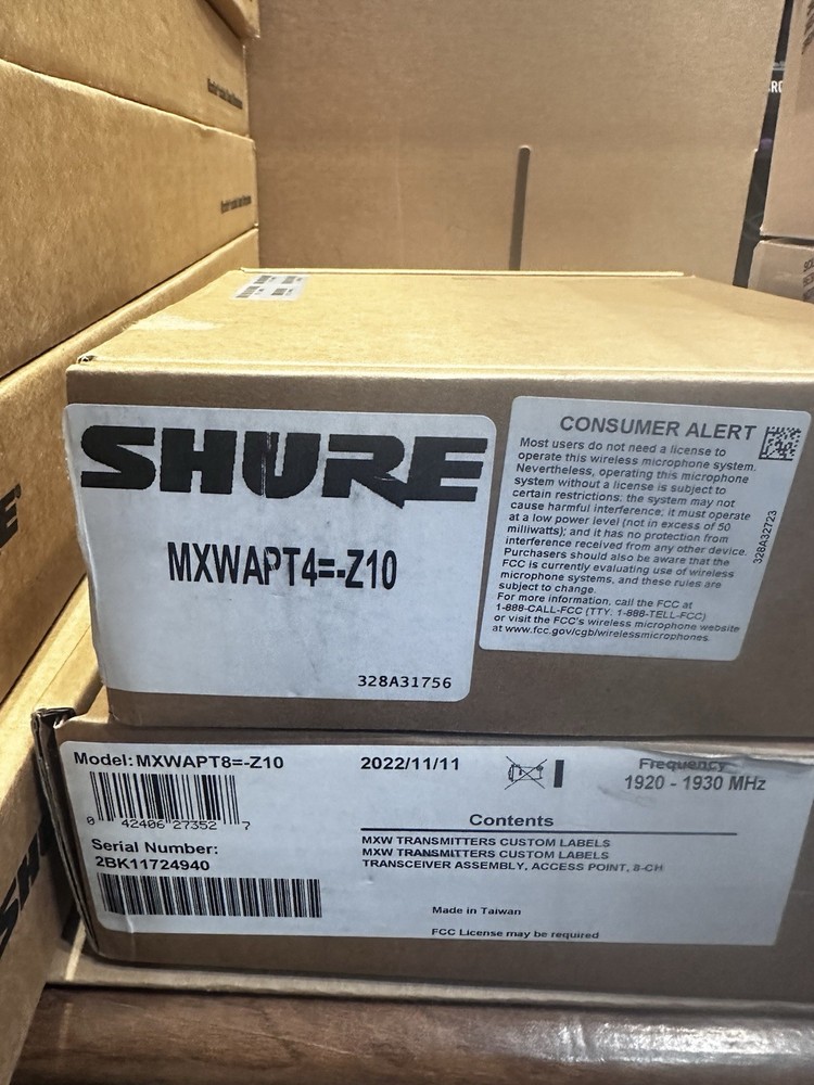 Shure Conference System - B-Stock