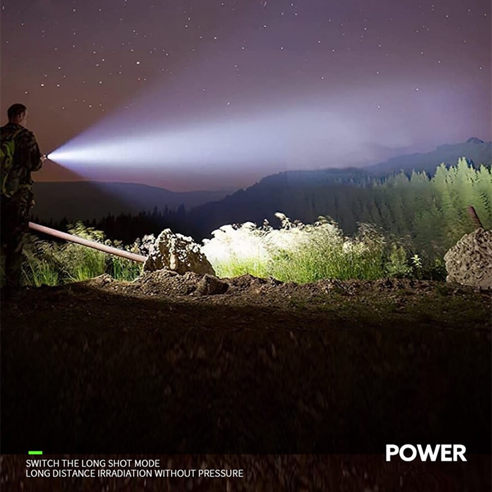 Portable Bright Flashlight 3* 3030LED Lamp Beads Super Bright Flashlight cc