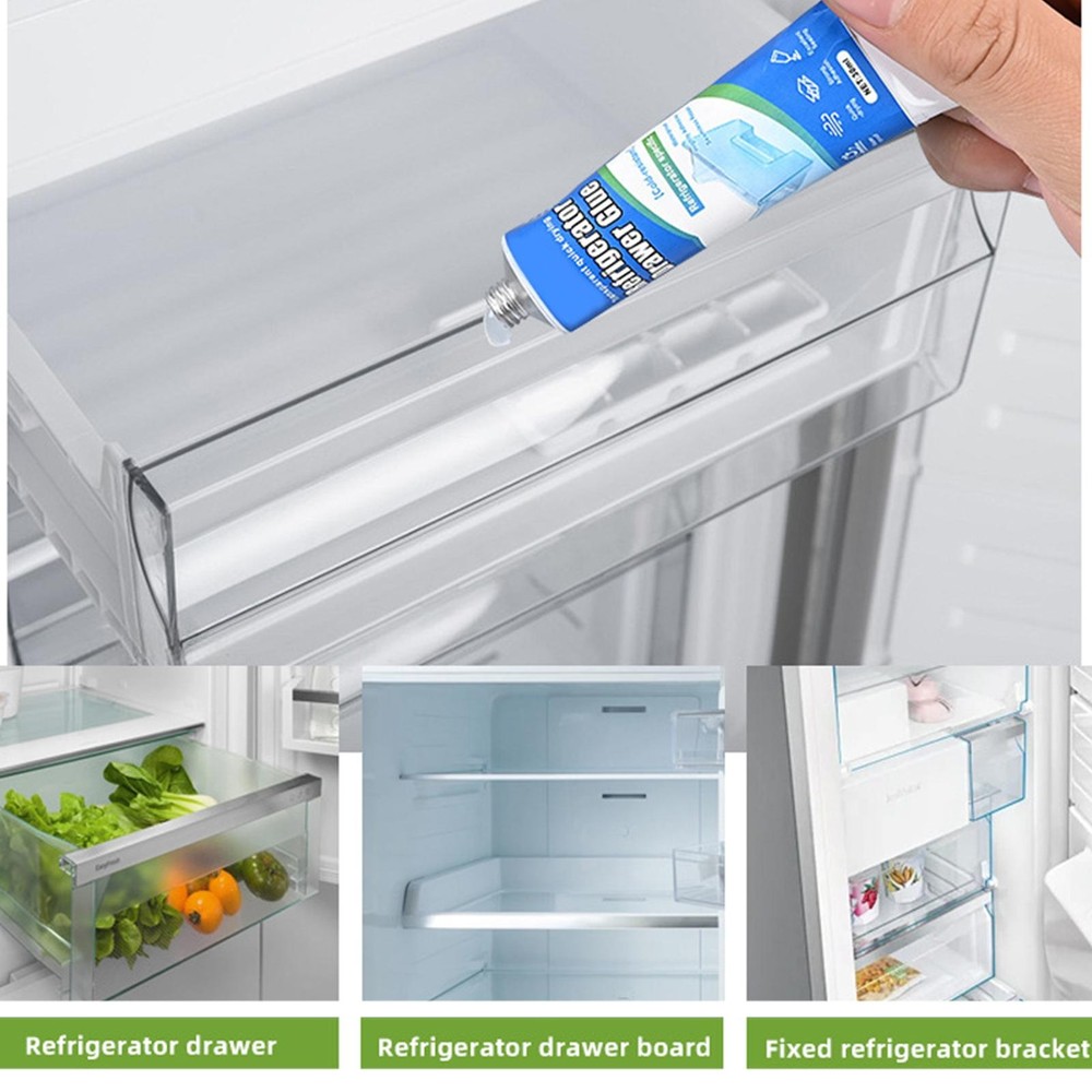 Glue for Refrigerator 30ml Fast Drying Adhesive Silicone Adhesive