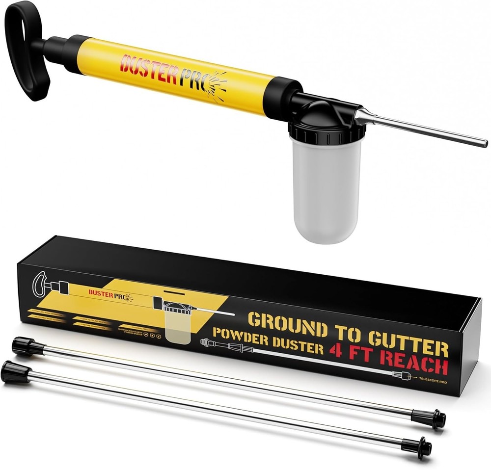 Diatomaceous Earth Powder Duster Adjustable Upto 4 FT, Powder Output Adjustable