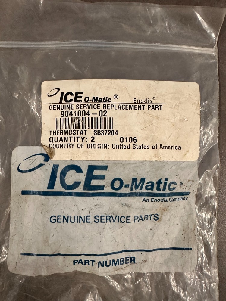 ICE-O-MATIC Bin THERMOSTAT #9041004-02
