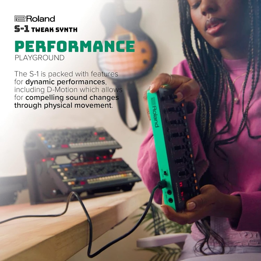 Roland S-1 Tweak Synth 305g Compact Polyphonic Sound Module Synthesizer New