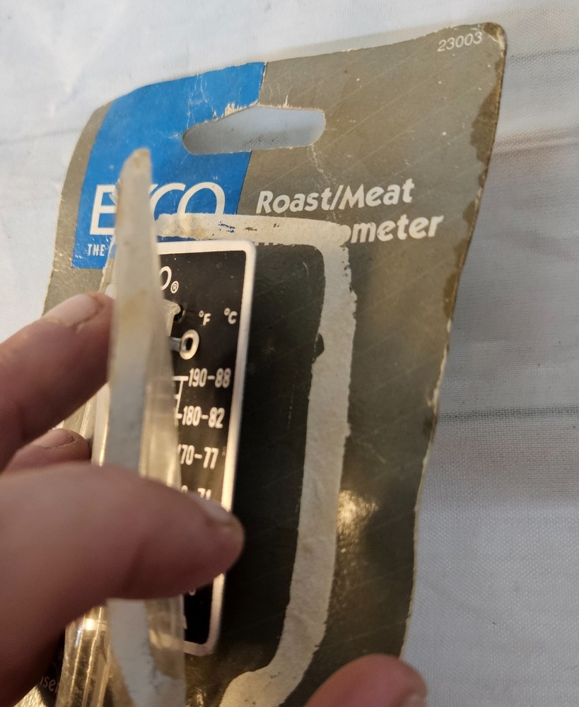 NOS 1990 EKCO Roast Meat Kitchen Thermometer UNUSED