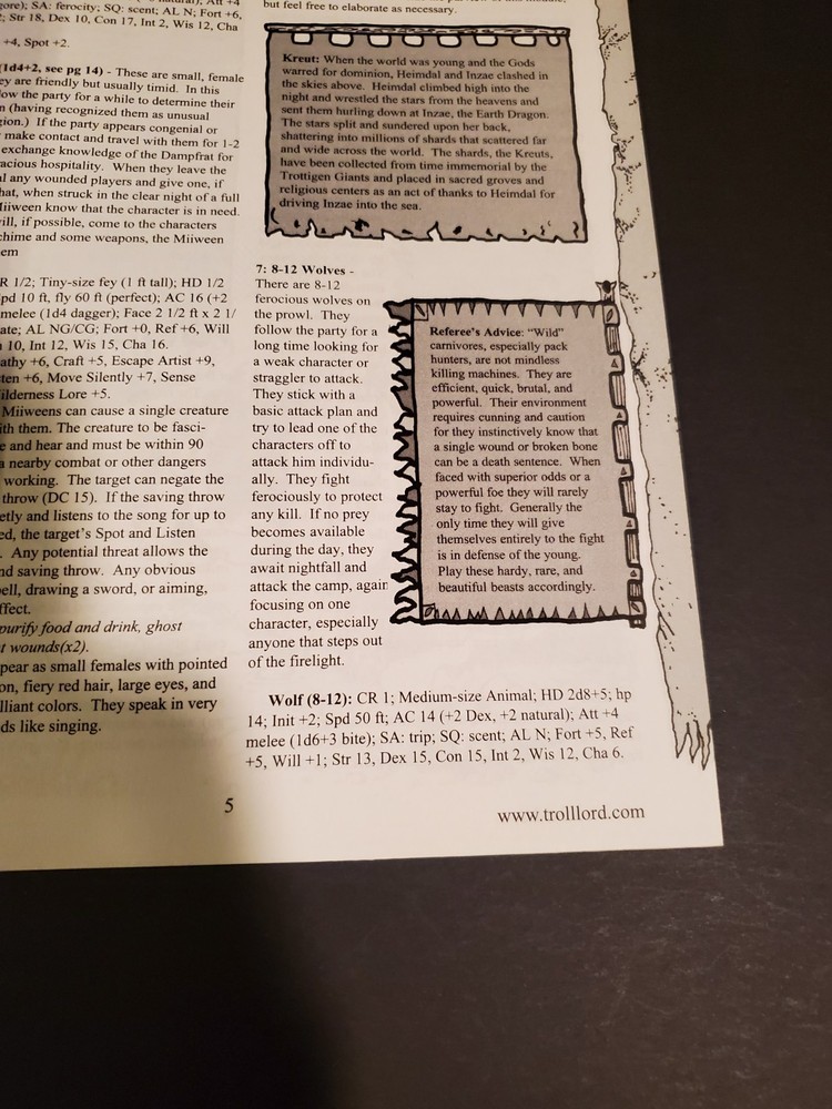 Dzeebagd : Under Dark and Misty Ground ☆ D&D ☆ D20 ☆ Authentic ☆