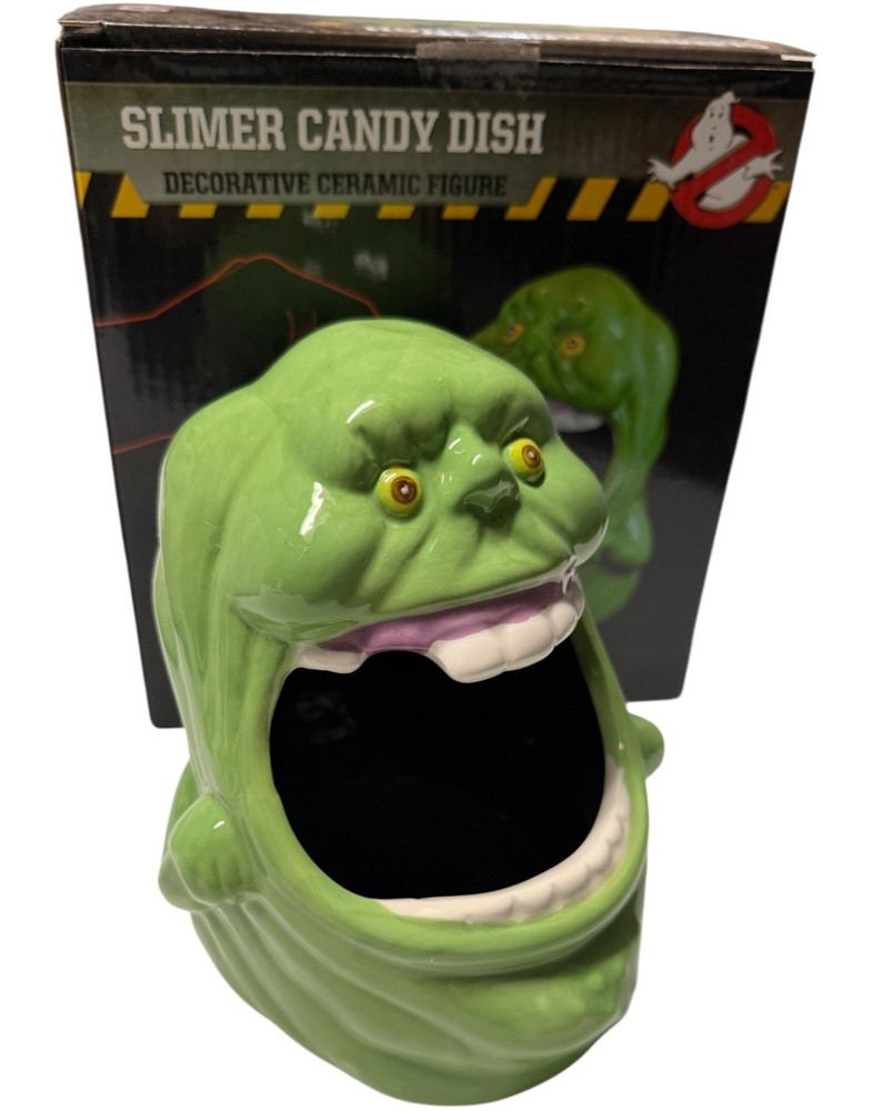 Ghostbusters Slimer Candy Dish - Ceramic new in box