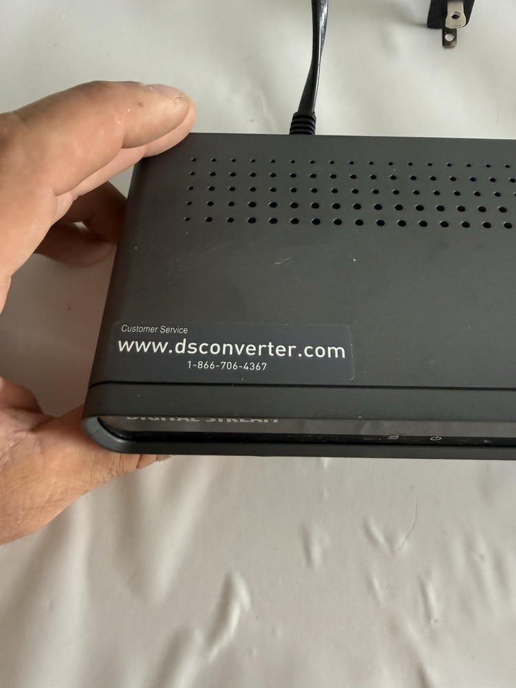 Digital Stream DTX9980 Analog Pass-Through DTV Converter Box Only Replacement