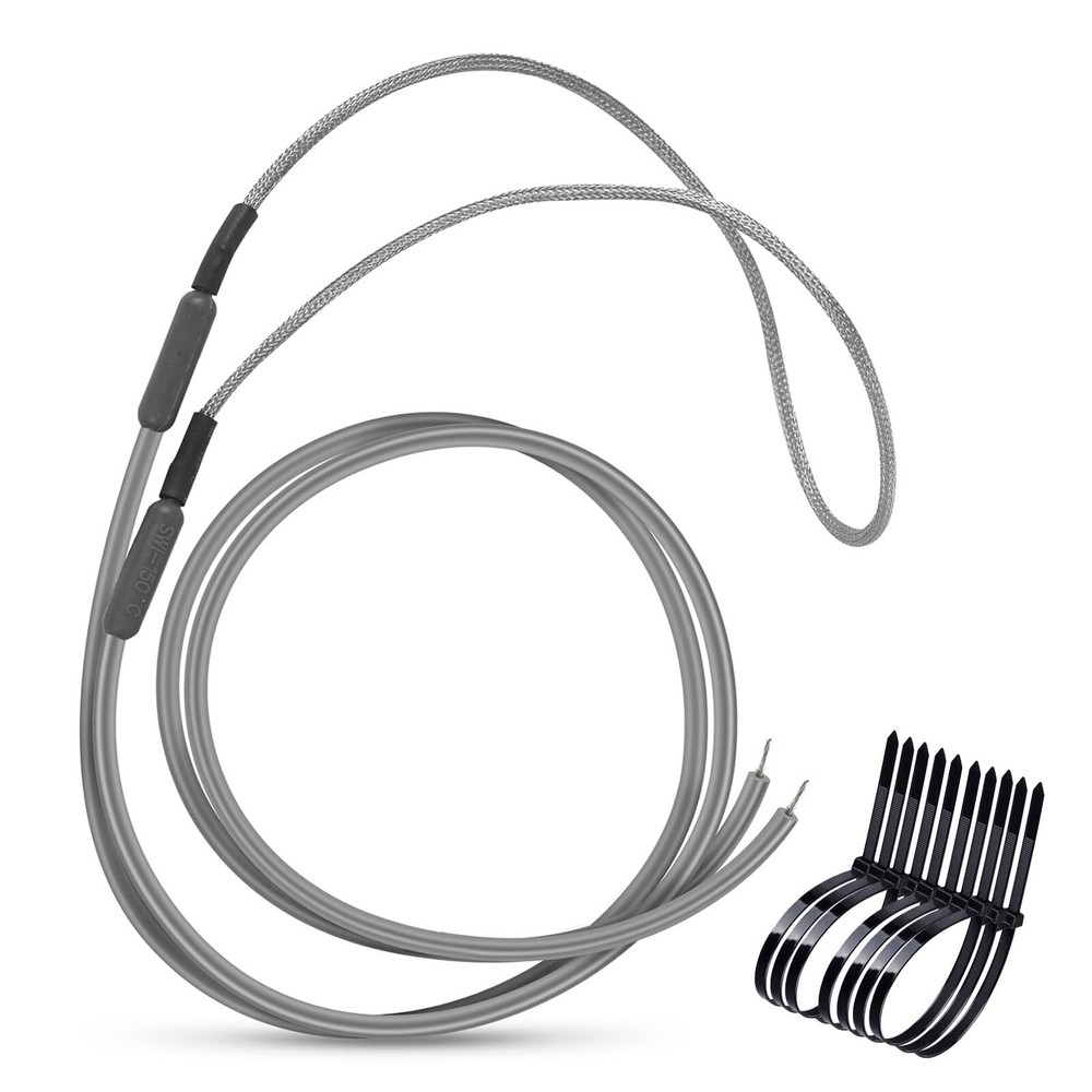 SH201 Drain and Door Braided Aluminum Heater for Samsung and most supco refri...