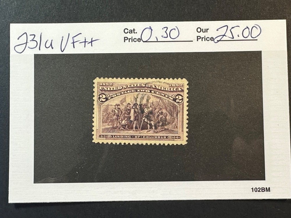 Scott #  231 VF++   2024 Scott Catalogue Value $ 0.30