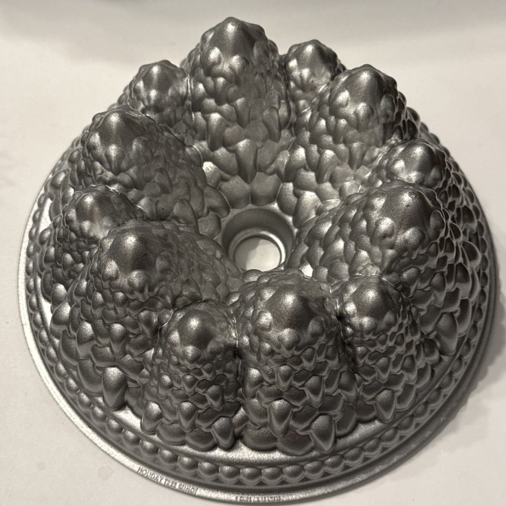 Nordic Ware Holiday Tree Bundt Silver 9 Cup