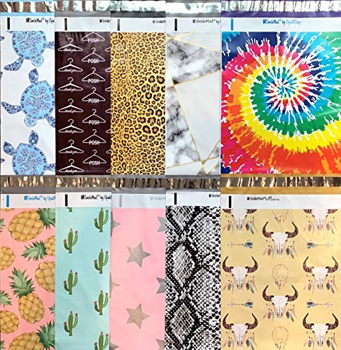 Designer Poly Mailers 10x13 Variety Pack 20 Pcs