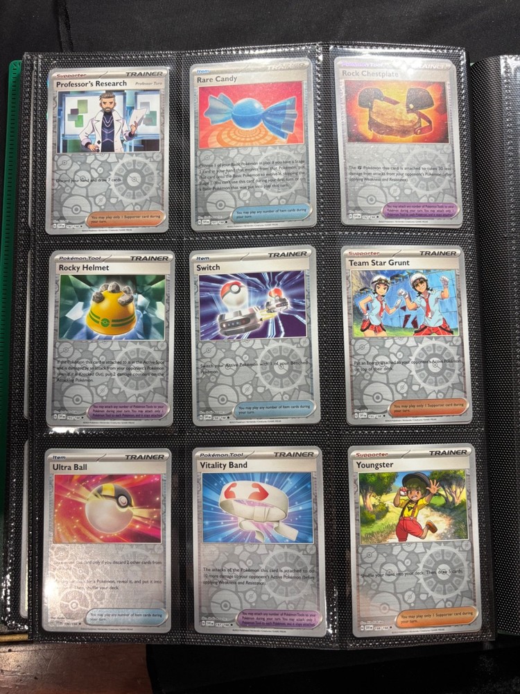 Pokemon SV Base Non-holo, Reverse, and Holo Master set - READ DESCRIPTION