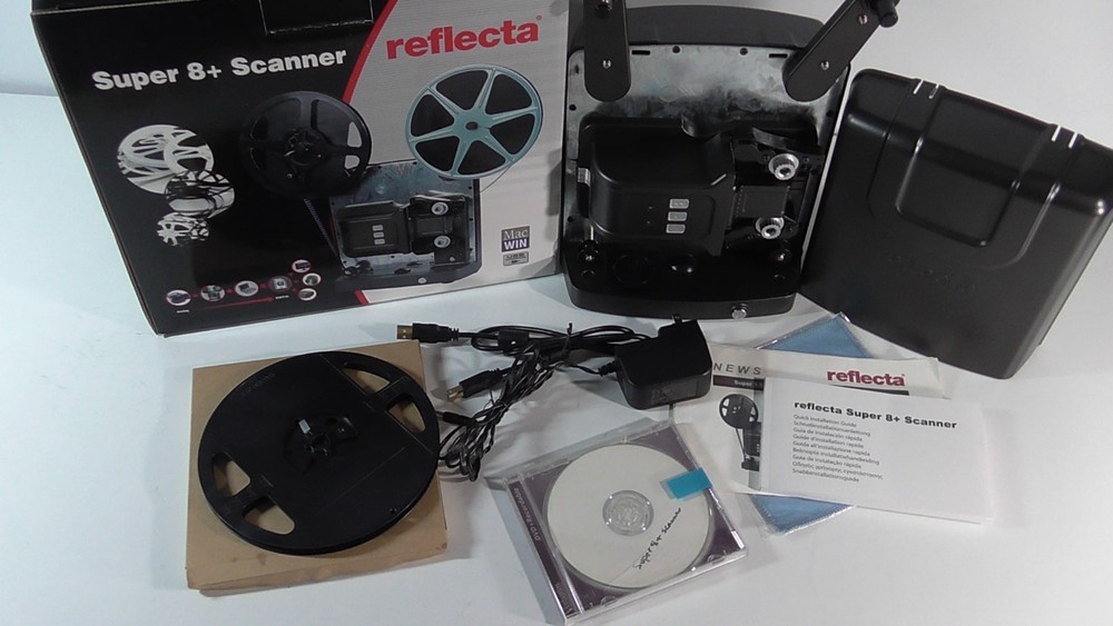 Pacific Image Reflecta Super 8+ Scanner Ultra-rare, true frame-by-frame scanner.