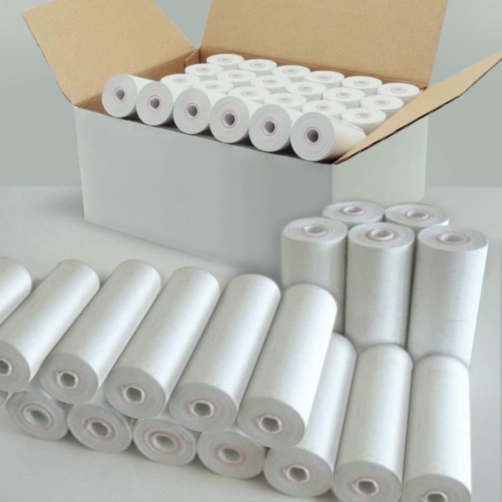 30 Coreless Thermal Rolls for Poynt Payment Terminal Receipt Printer - 2 1/4"...